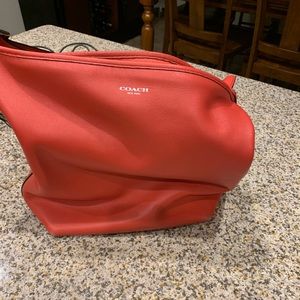 Light wear Coach purse.